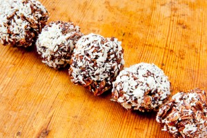 coconut and avocado chocolate balls recipe