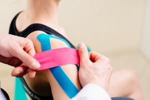 how does sports taping work