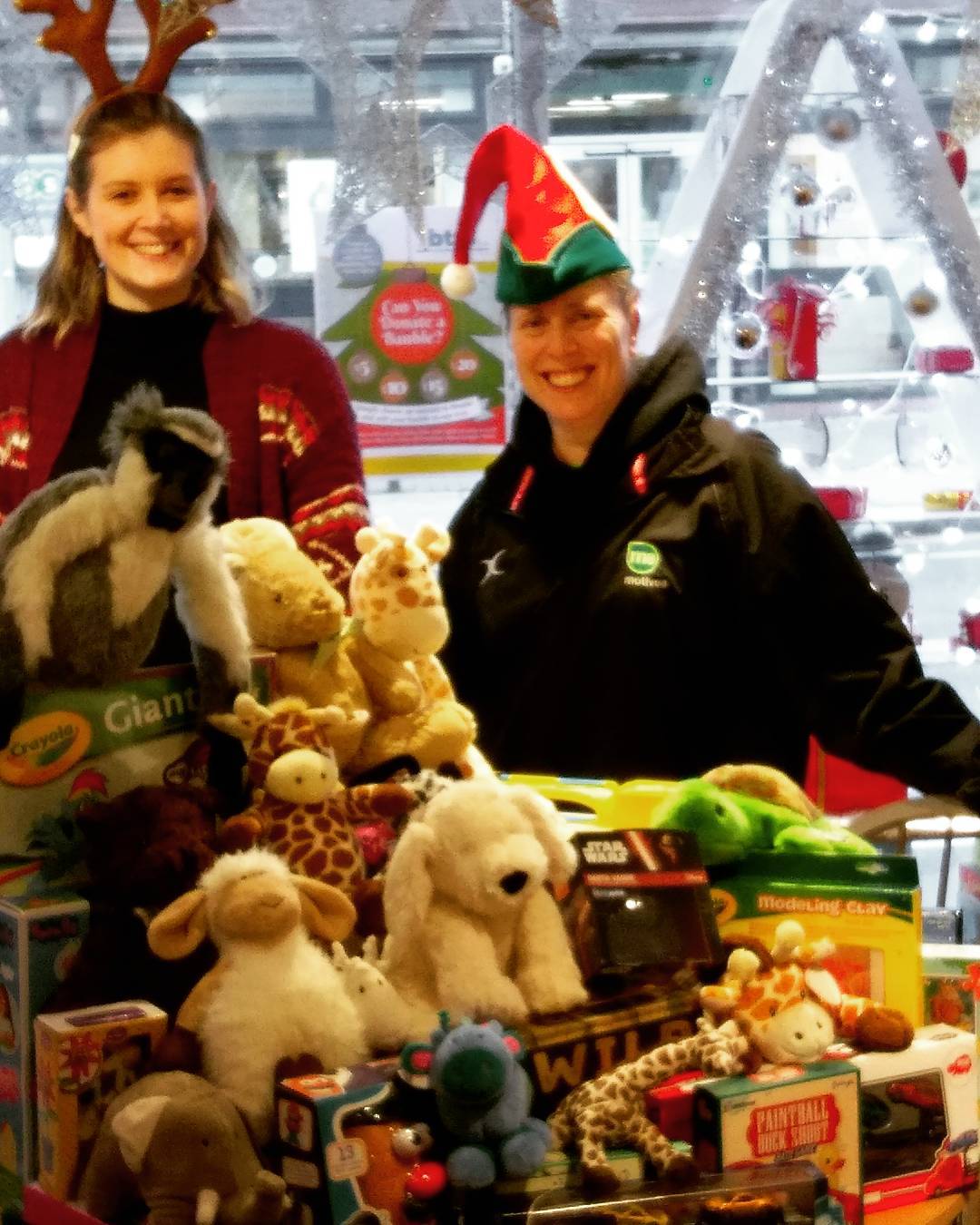 People are amazing!! This is a table FULL of toys for @btrsacrossyorks WOW! Over 40 toys for a mix of ages. Thank you so much for your generosity #charity #donations #toys #giftsforkids #christmasspirit