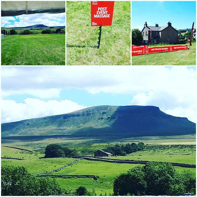 My office for the day! Providing massage for those walking the peaks for British Heart Foundation with @chapiteaumassagetherapy and @fightingfitsporttherapy #massage  #sportsmassage #sportsmassagetherapy  #sportsmassagetherapist #3peaks #yorkshire3peaks #britishheartfoundation