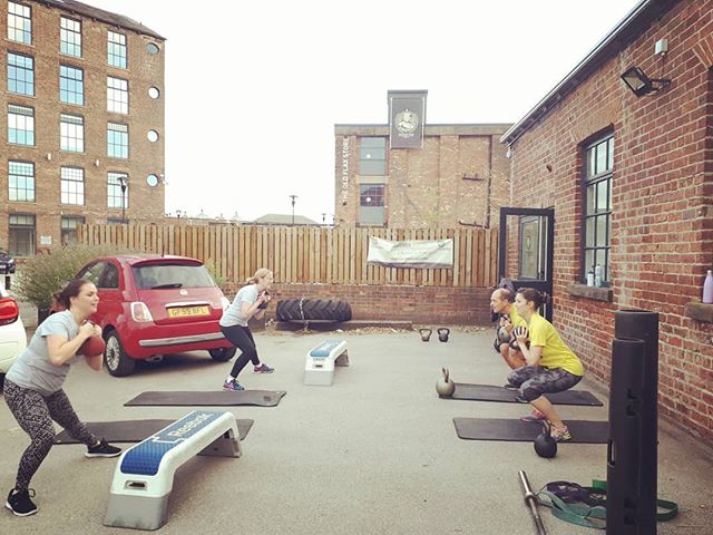 #matchymatchy at circuits this week. Our members working hard as usual and the weather has been kind this week. You still have time to buy our #fitnessday offers if you would like to come and try our classes #circuittraining #fatburn #leedsgym #motive8north #motive8 #personaltraining #personaltraining