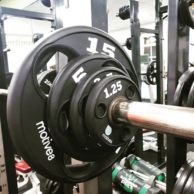 Love it when gym members use matching weights!! #motive8north #weights #strong #weighttraining #leedsgym