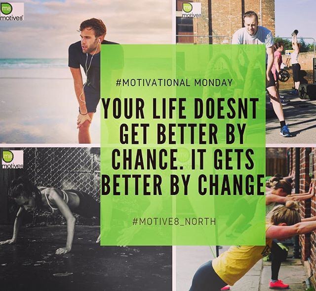 Nothing simply comes to you. You can’t just sit around and wait. #makeithappen #maketimeforyou #makeachange #makeachangetoday #motive8north #motivationalmonday #mondaymotivation #leedsgym #personaltrainers