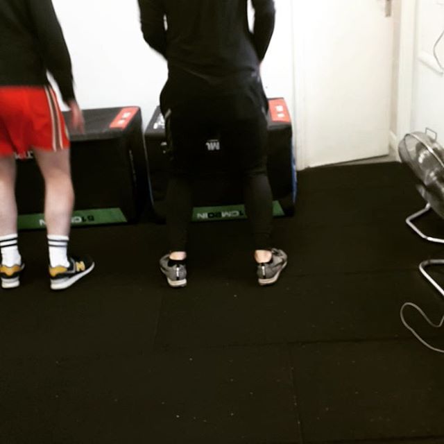 #synchronisedboxjumps #boxjumps #raceforfitness #motive8north #leedsgym #personaltraining #gymsession