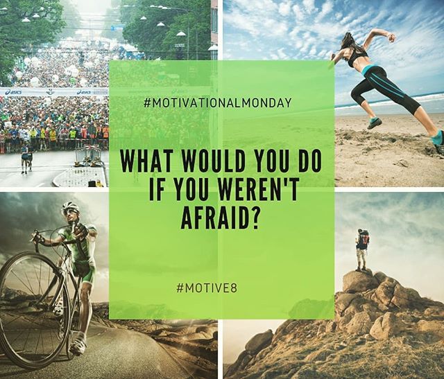 Don’t let fear stop you in your tracks! #whatwouldyoudo? #nofear #justdoit #nolimits #noexcuses #motive8north #motivationalmonday #leedsgym #theworldisyouroyster