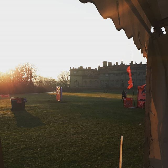 Good morning from #harewoodhouse #britishheartfoundation #halfmarathon #sunny #preandposteventmassage #massage #sportsmassagetherapy #sportsmassage